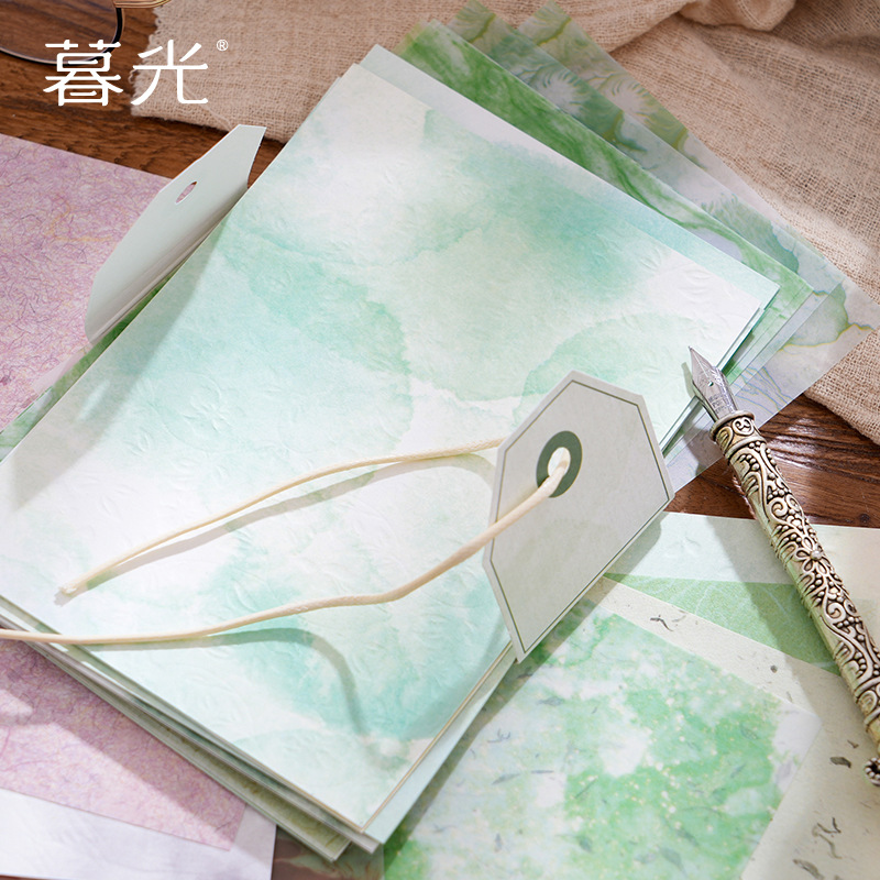 Wedding Water Supply - 40pcs Tear‑Able Multi‑Material Blur Dyed Background