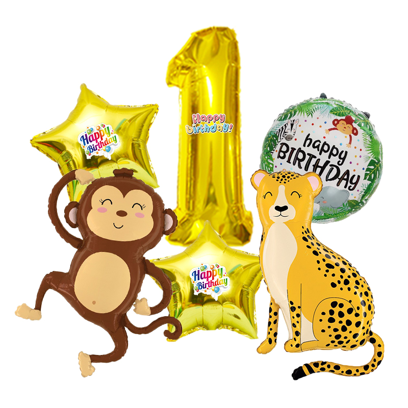 Monkey Leopard Zoo Numbers 0-9 - Wedding Zoo ulasan dan harga