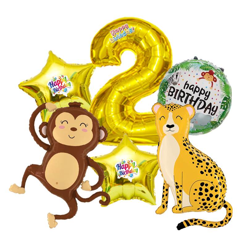 Monkey Leopard Zoo Numbers 0-9 - Wedding Zoo ulasan dan harga