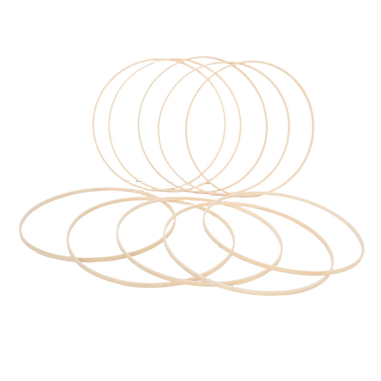 10Pcs Bamboo Floral Hoops Mate - Wedding Floral Supply ulasan dan harga