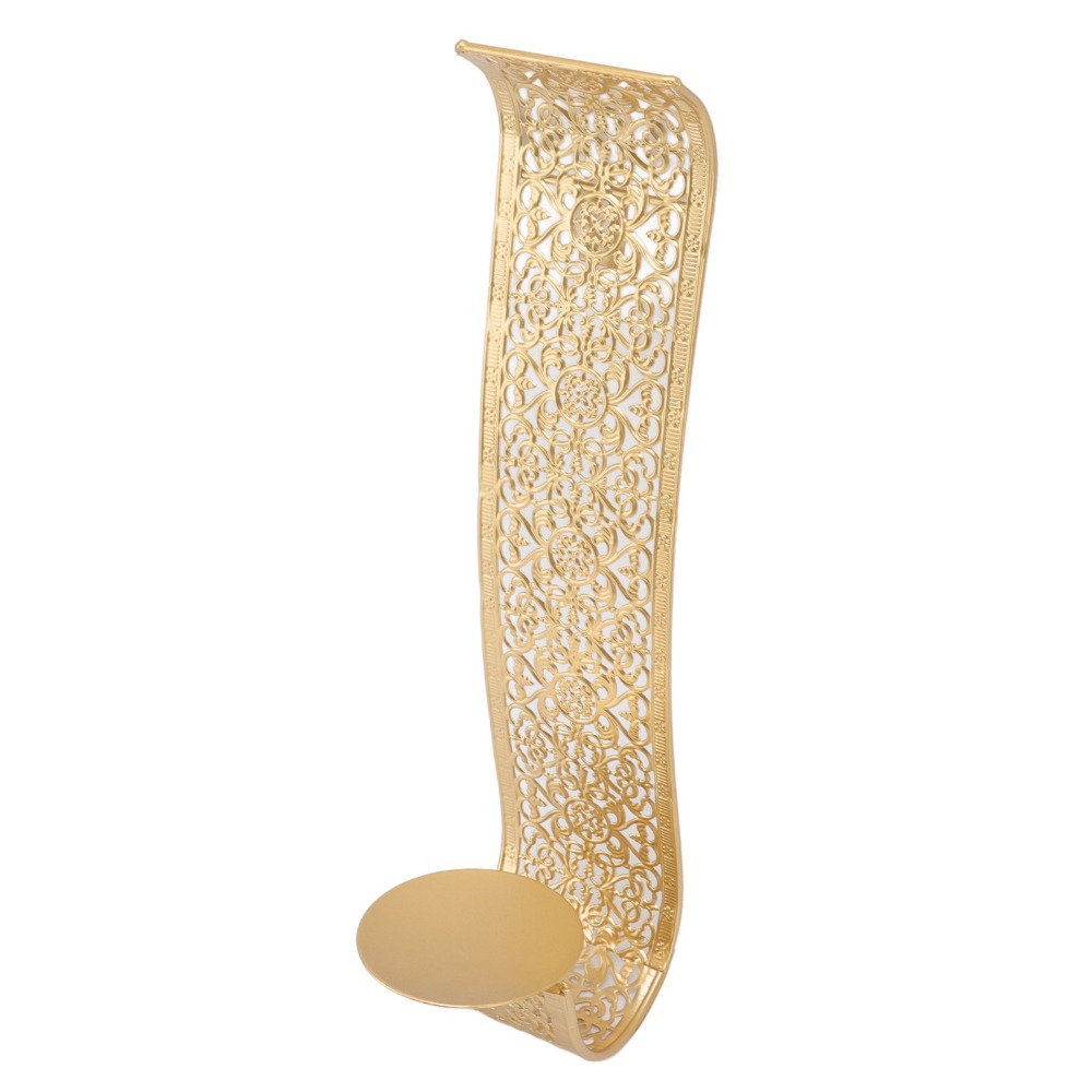 Iron Wall Candle Holder 15.16x - Wedding Solution ulasan dan harga