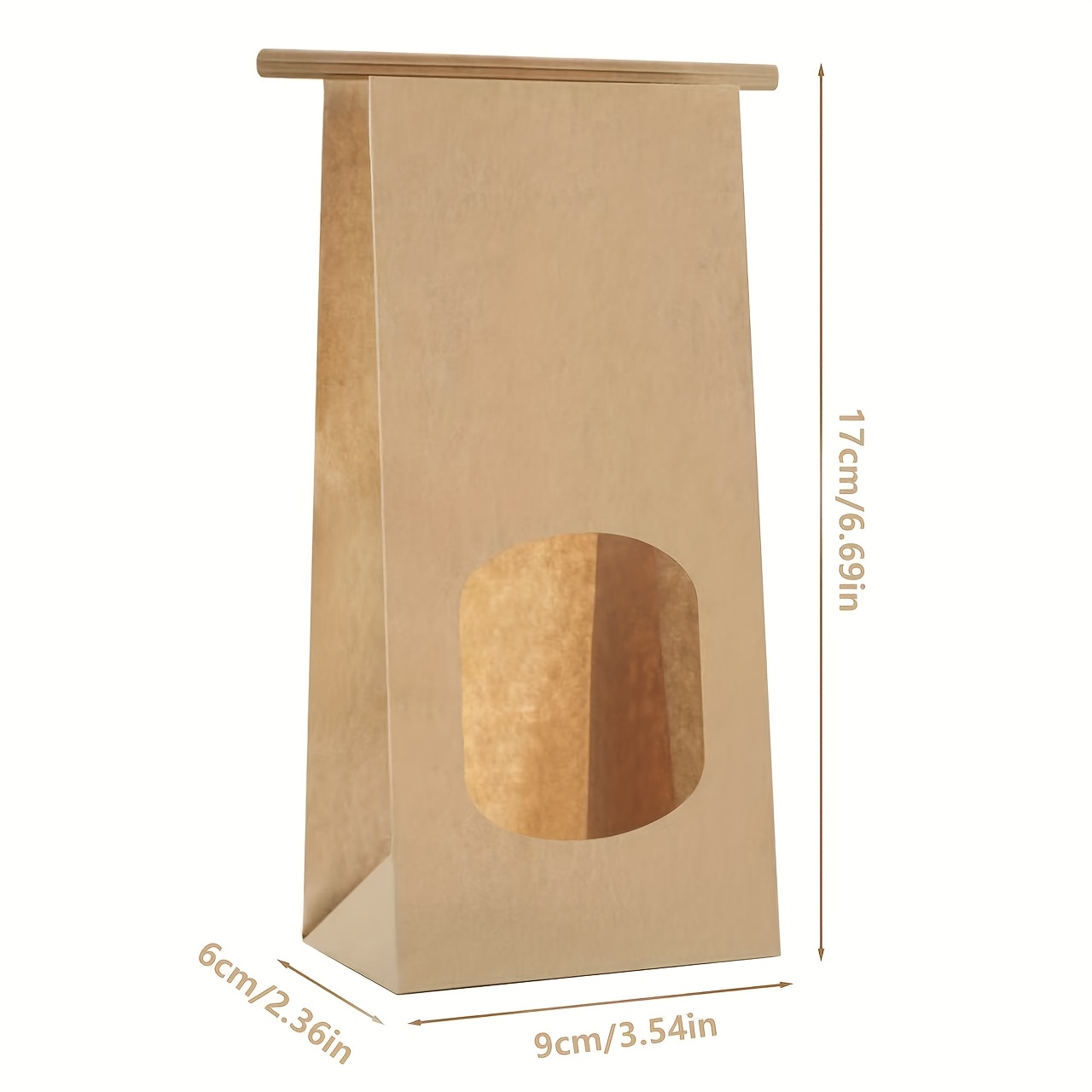 30 Brown Paper Bags with Obser - Wedding Supply Company ulasan dan harga