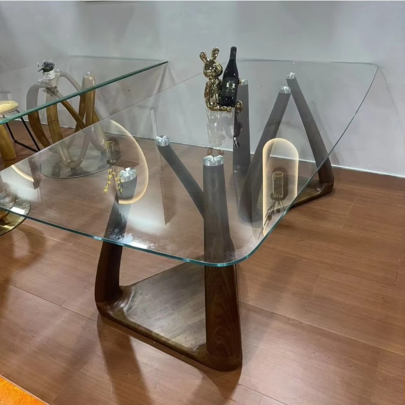 Modern solid wood dining table - Wedding Solution ulasan dan harga