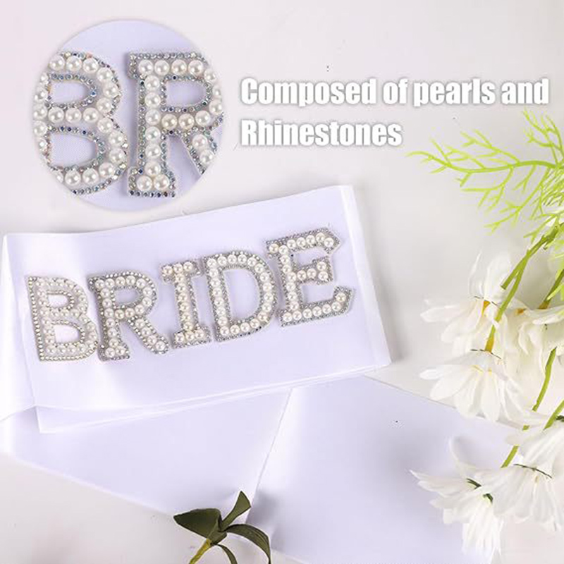 1pc 2025 Bride To Be Shoulder  - Wedding Water Supply ulasan dan harga