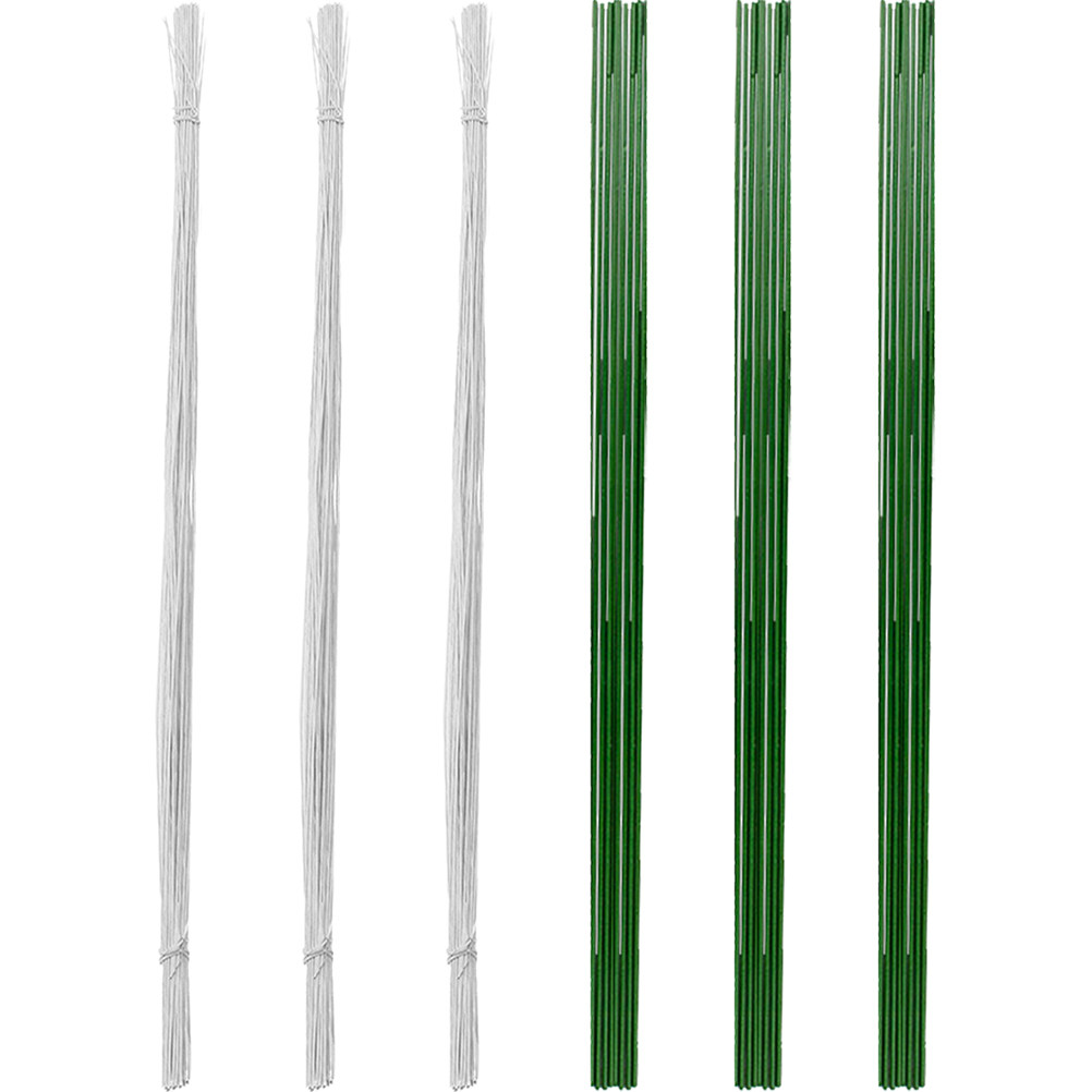 200Pcs Paper Flower Stems Flor - Wedding Floral Supply ulasan dan harga