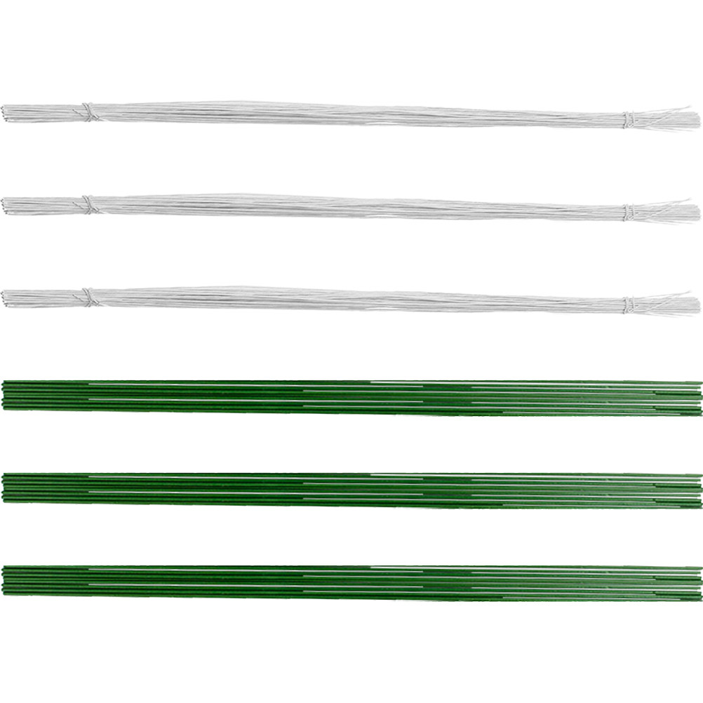 200Pcs Paper Flower Stems Flor - Wedding Floral Supply ulasan dan harga