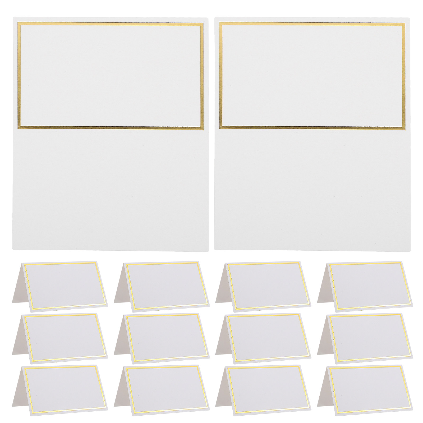 150Pcs Foldable Table Place Ca - Wedding Solution ulasan dan harga
