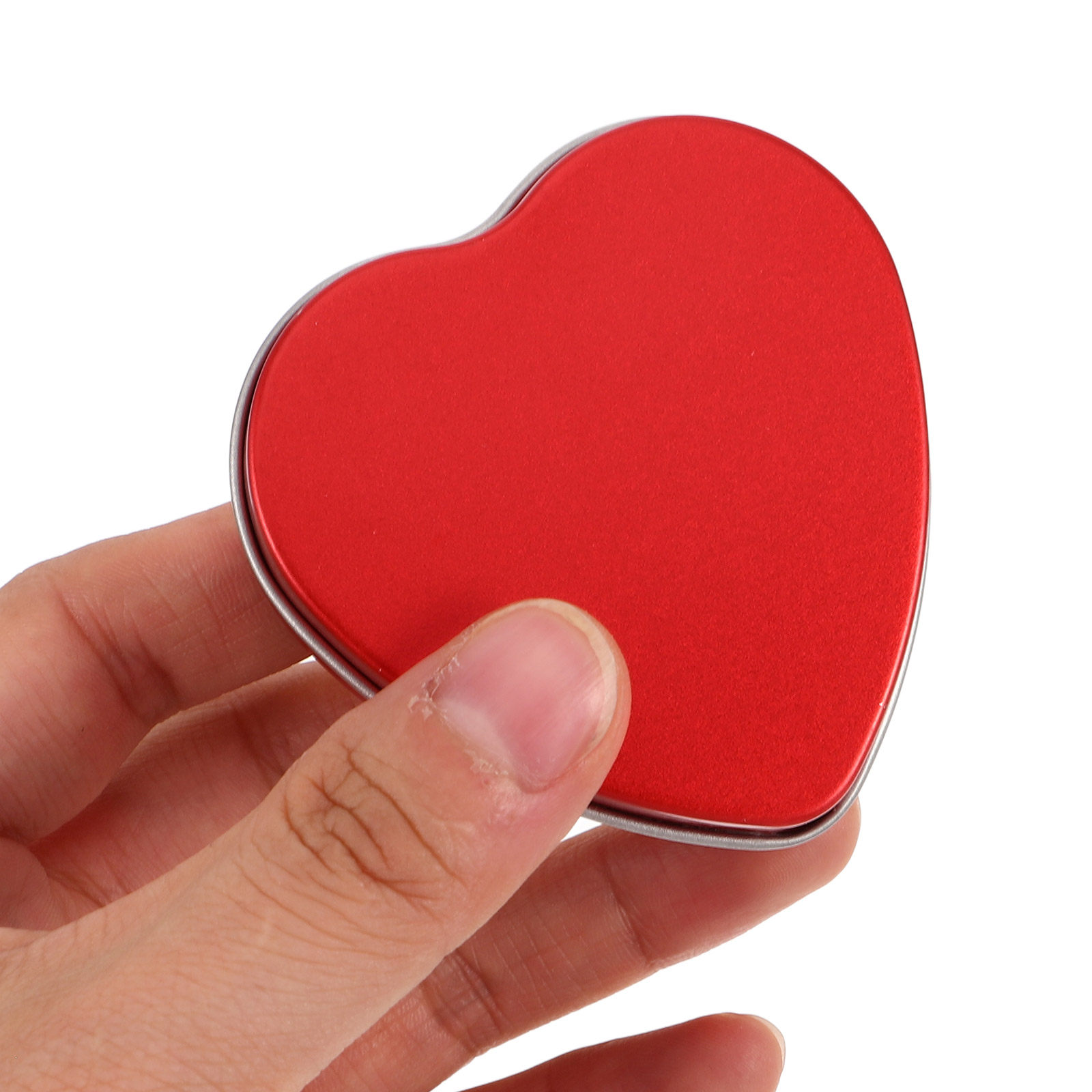 6Pcs Heart Design Matte Tin Bo - Wedding Solution ulasan dan harga