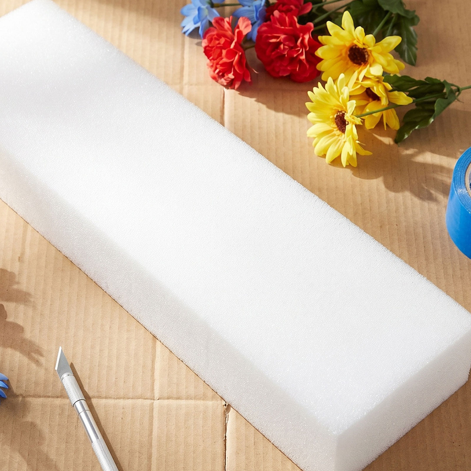 4Pcs Floral Foam Block Dry Bri - Wedding Floral Supply ulasan dan harga
