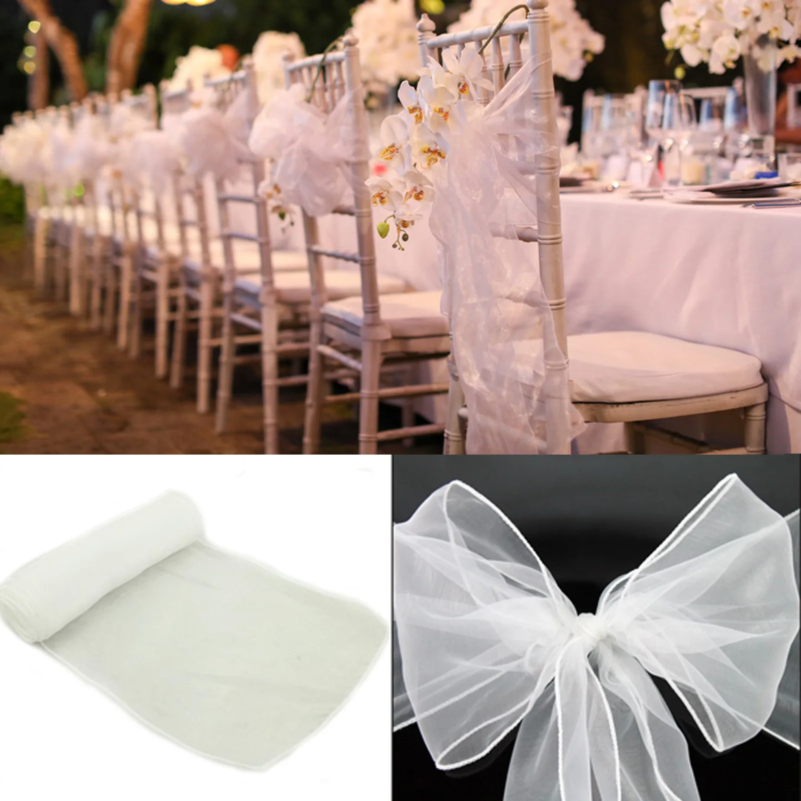 Wholesale 10/50 Pack Organza B - Wedding Supply Wholesale ulasan dan harga