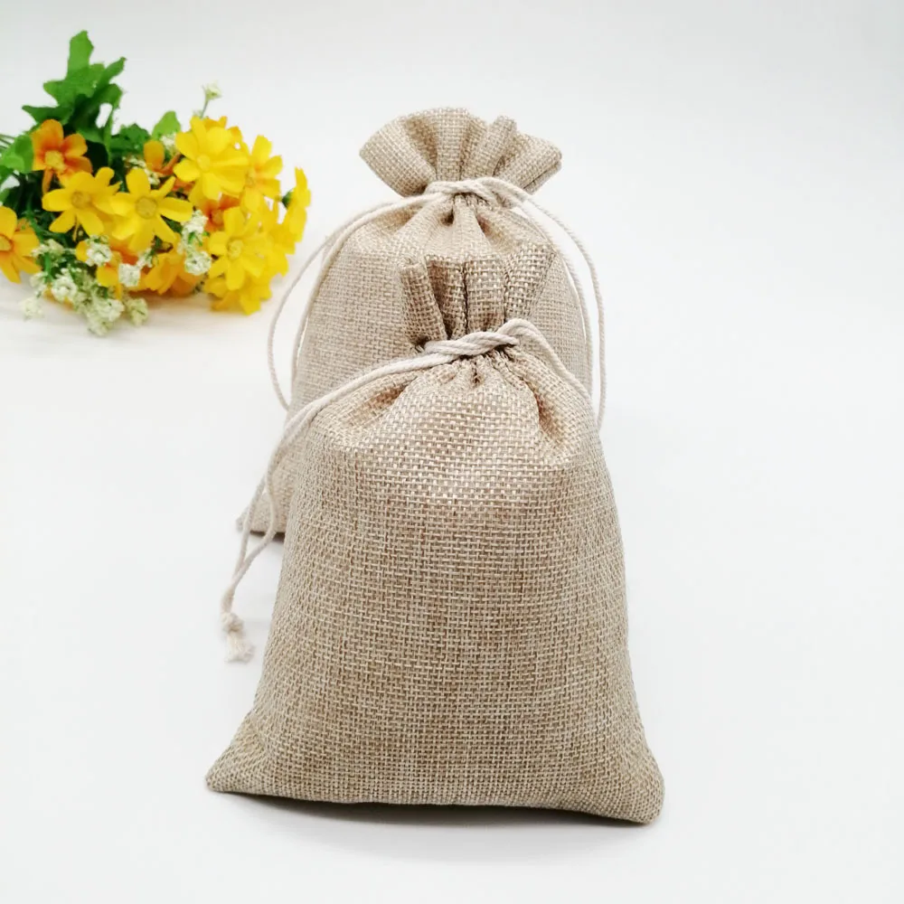 7x9cm Christmas Hessian Sack S - Wedding Solution ulasan dan harga