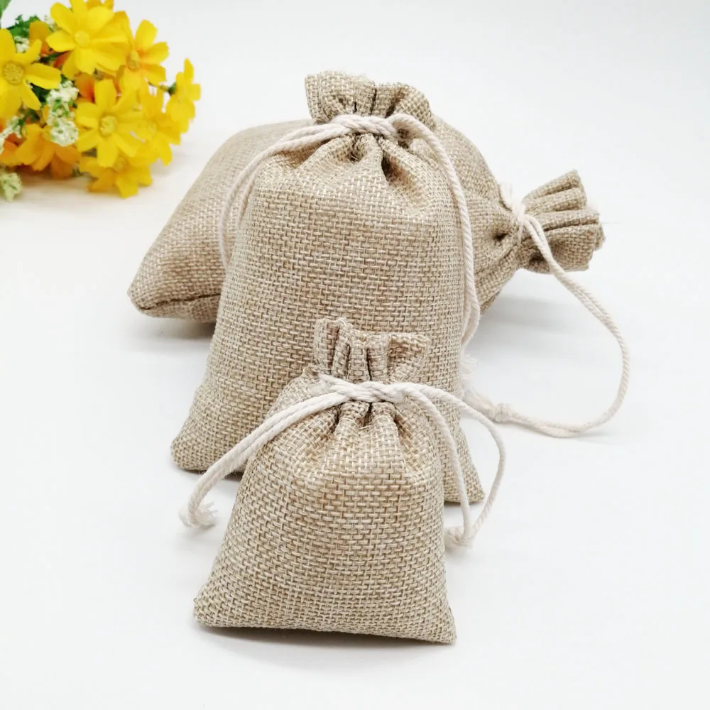 7x9cm Christmas Hessian Sack S - Wedding Solution ulasan dan harga