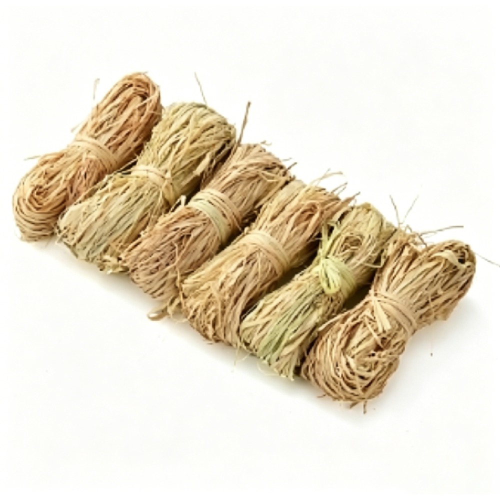 Natural Vintage Raffia Shred F - Wedding Floral Supply ulasan dan harga