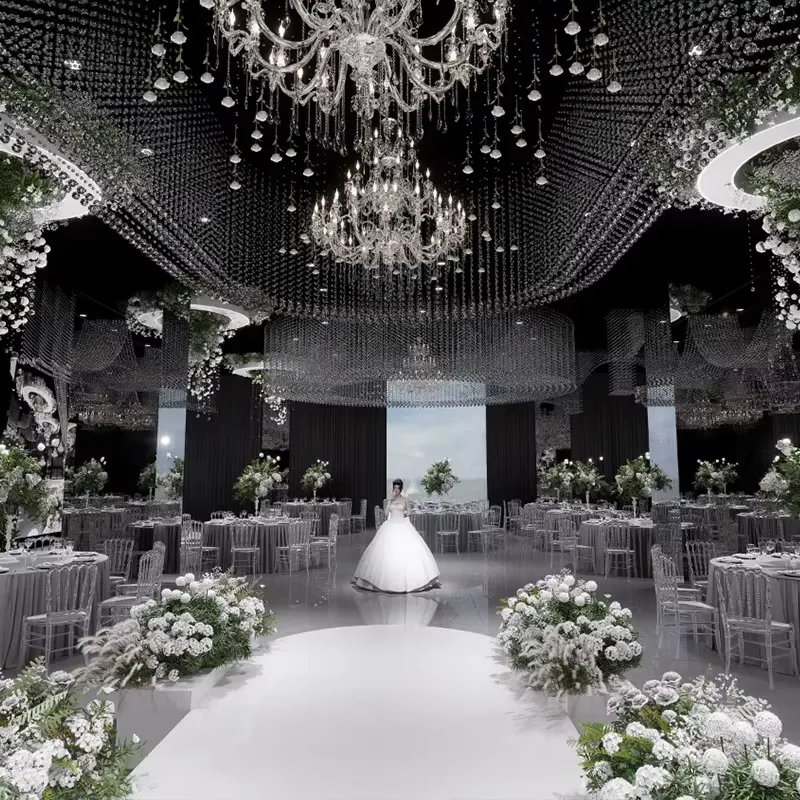 Customized Large Luxury LED Ch - Wedding Solution ulasan dan harga