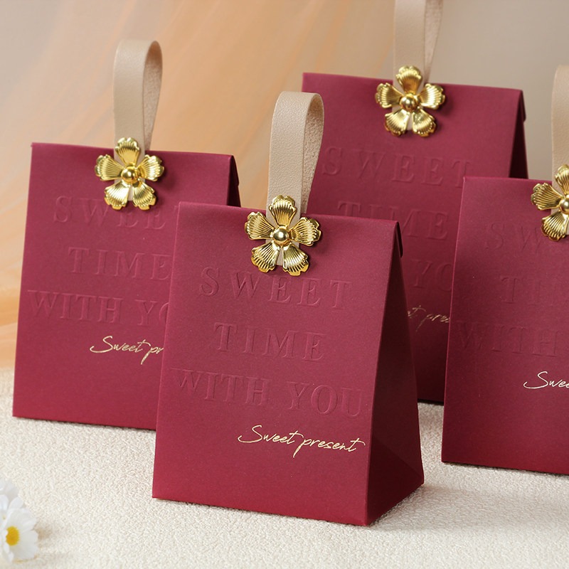 20/50Pcs Premium Wine Red Gift - Wedding Supply Wholesale ulasan dan harga