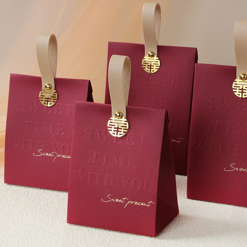 20/50Pcs Premium Wine Red Gift - Wedding Supply Wholesale ulasan dan harga
