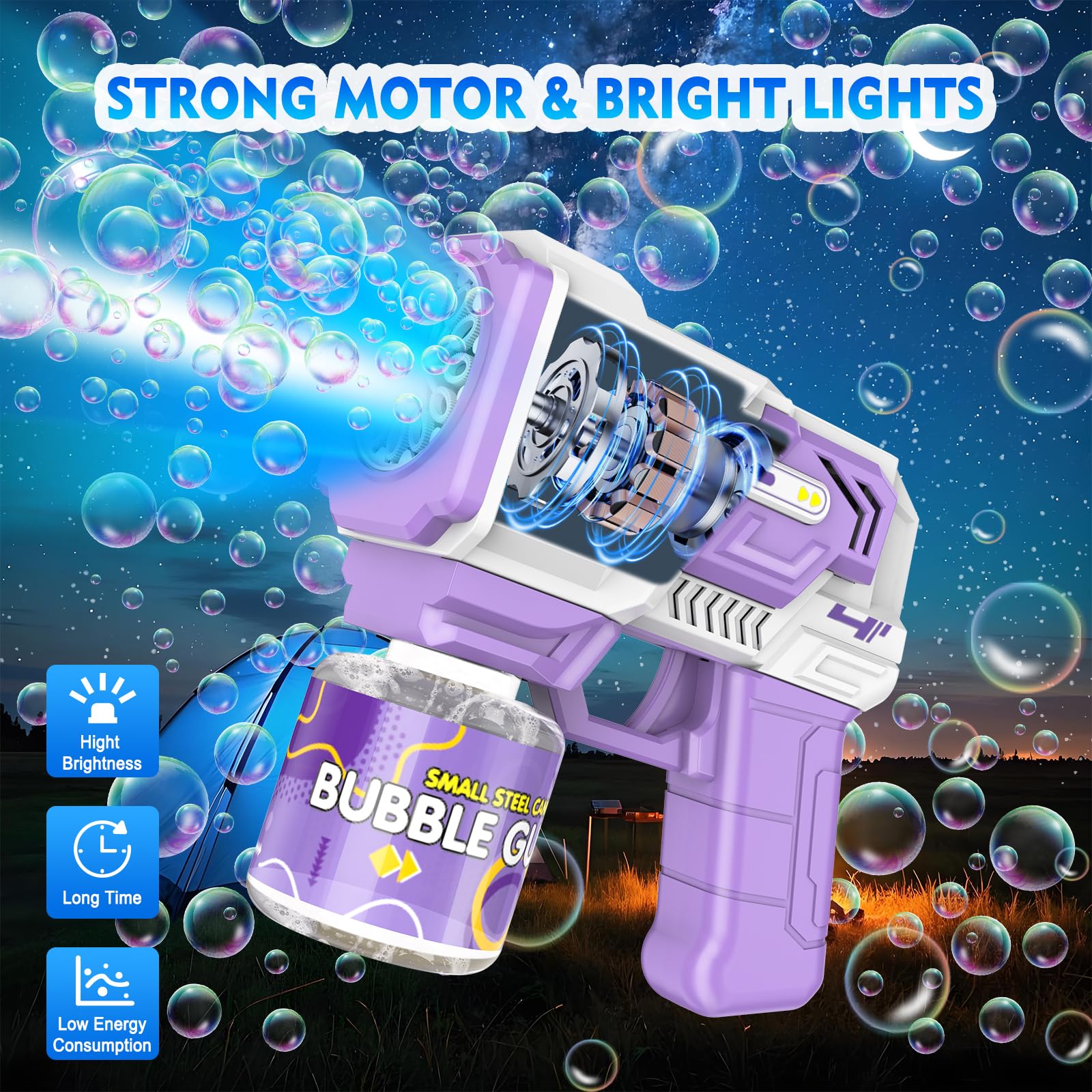 Bubble Gun with Lights, Bubble - Wedding Solution ulasan dan harga