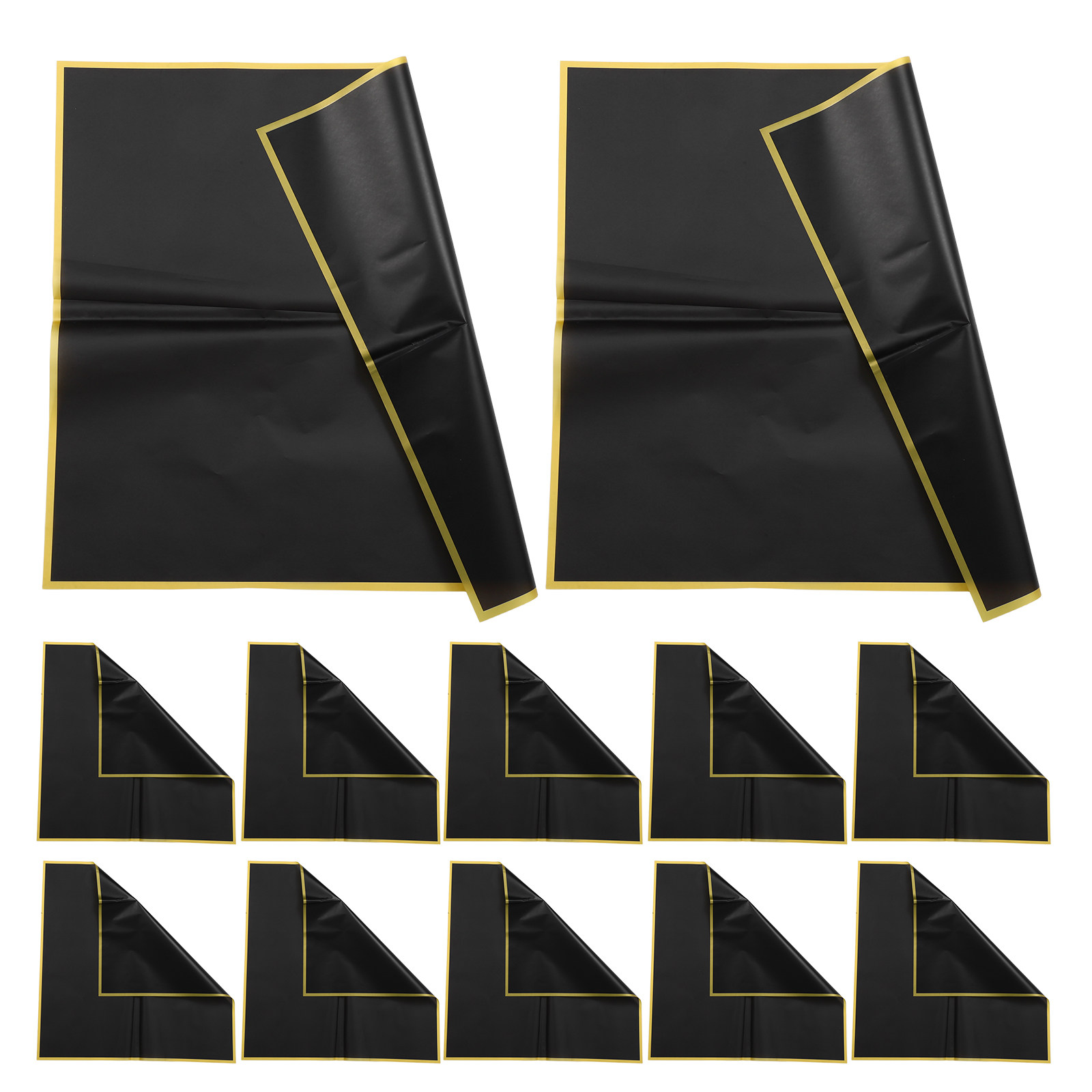 20Pcs Gold Trim Waterproof Flo - Wedding Floral Supply ulasan dan harga