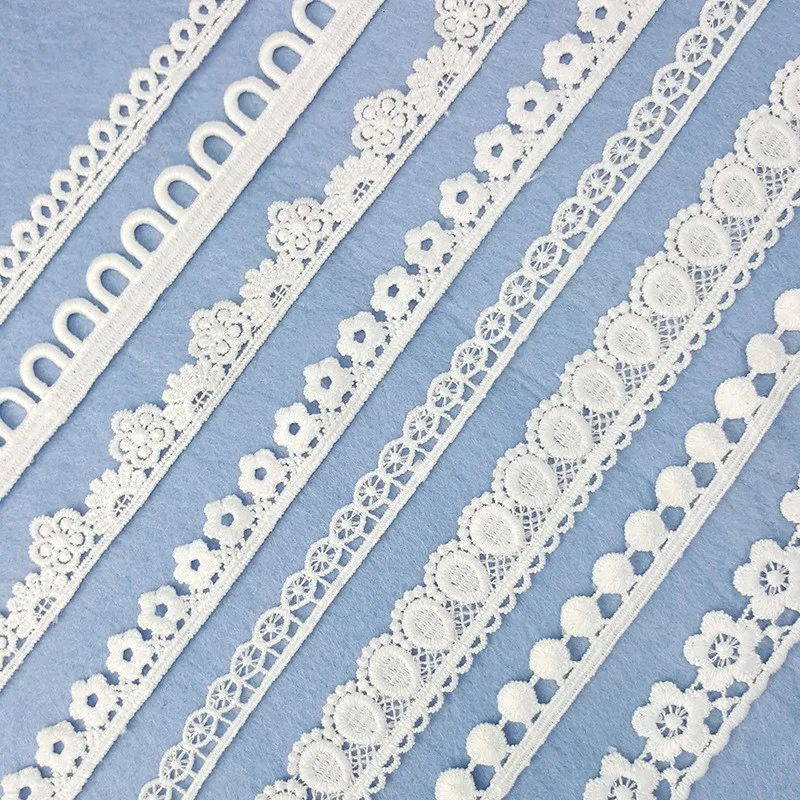 10 Yards Beautiful Lace Embroi - Wedding Water Supply ulasan dan harga