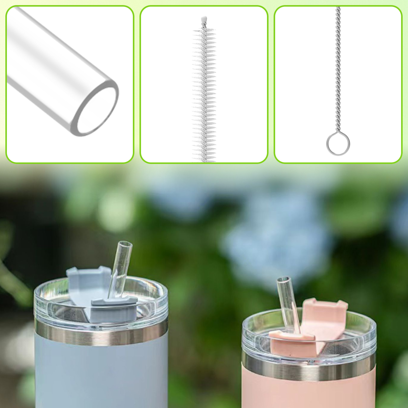 Drinking Straws Smoothie Drink - Wedding Water Supply ulasan dan harga