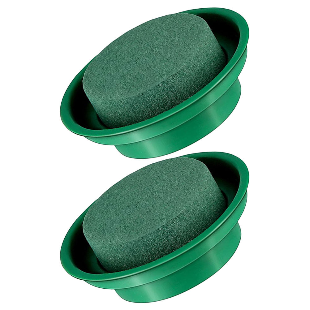2Pcs Round Floral Mud Floral A - Wedding Water Supply ulasan dan harga