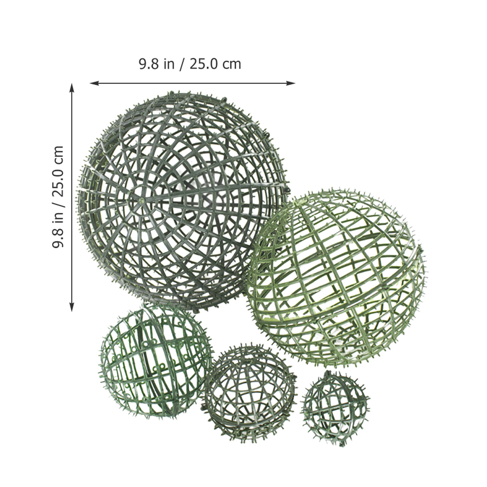 5Pcs Decorative Flower Ball Fr - Wedding Floral Supply ulasan dan harga