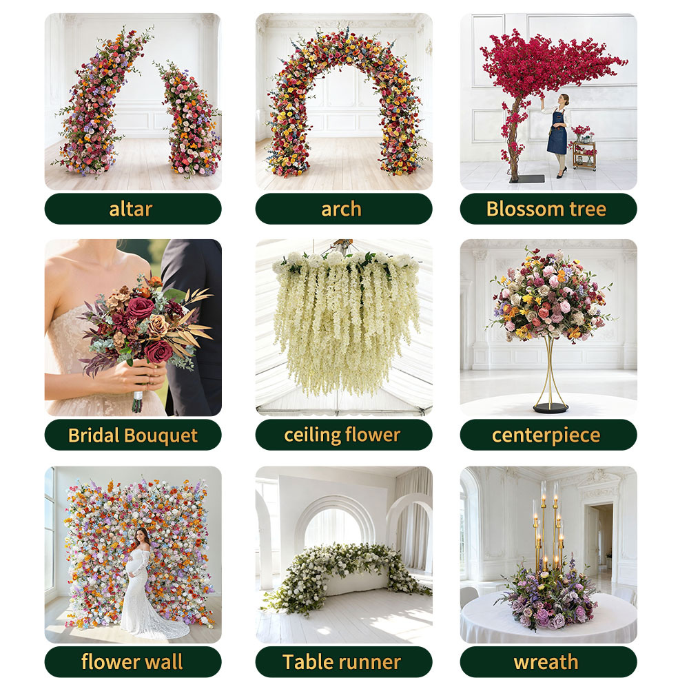 Wholesale Custom White and Gre - Wedding Supply Wholesale ulasan dan harga